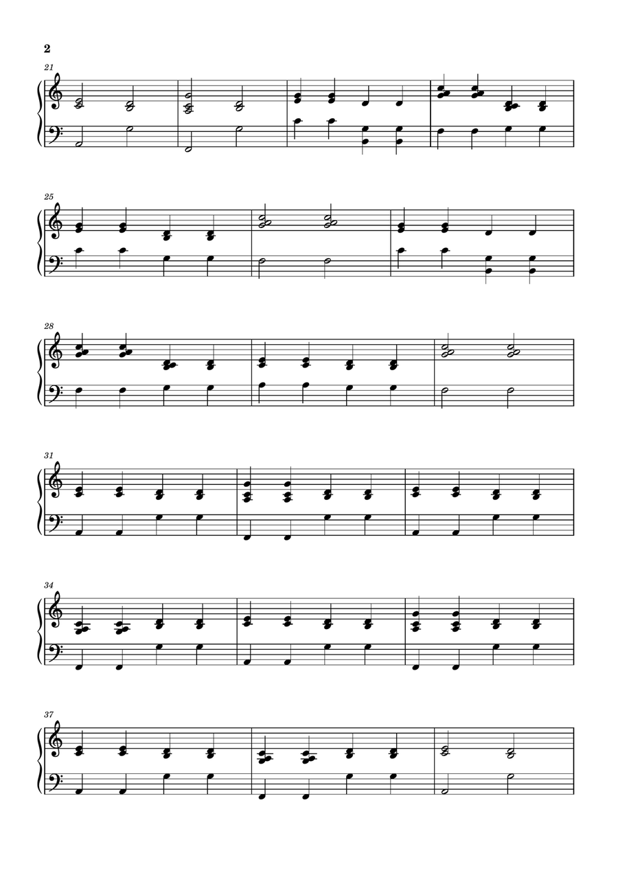My Heart Will Go On (Love Theme From 'titanic') Easy Piano scores gallery preview page 2
