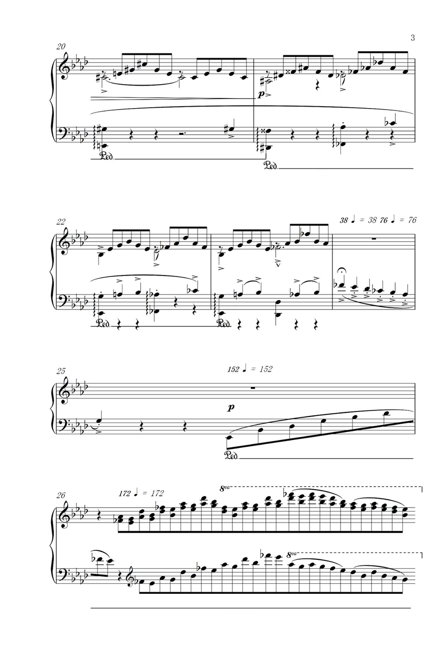 Liebeslied No.3 - Franz Liszt Piano Solo scores gallery preview page 3