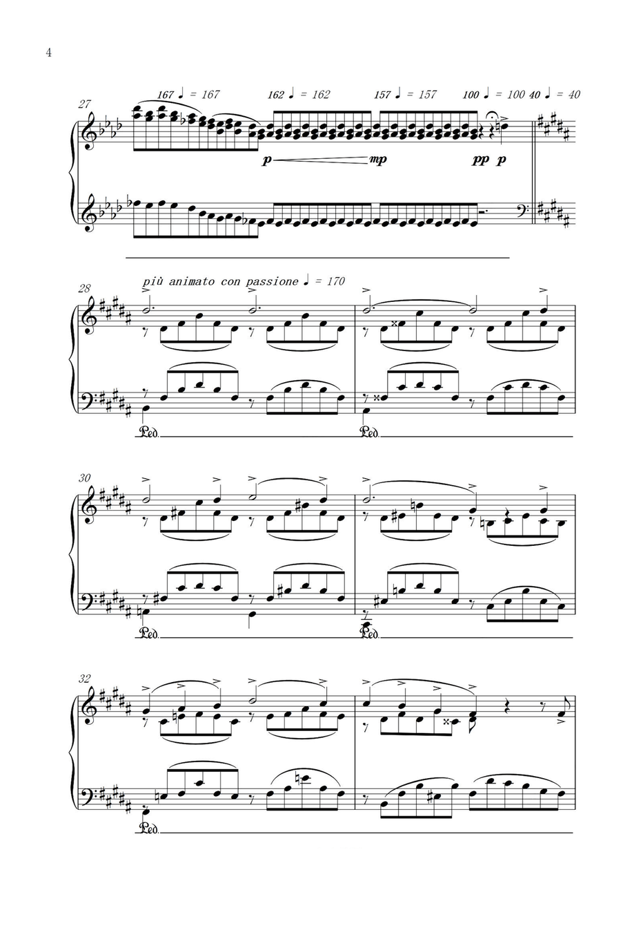 Liebeslied No.3 - Franz Liszt Piano Solo scores gallery preview page 4