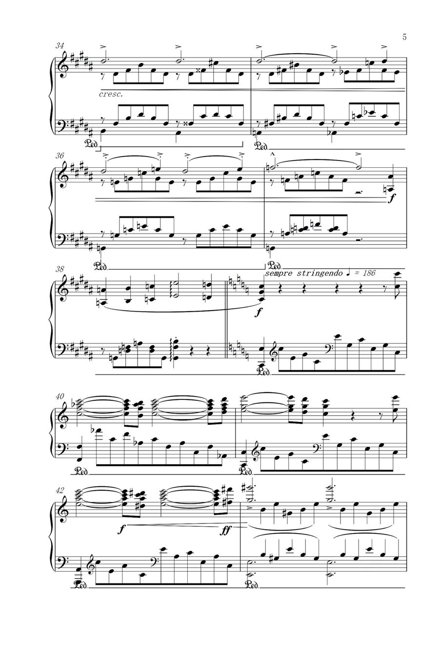 Liebeslied No.3 - Franz Liszt Piano Solo scores gallery preview page 5