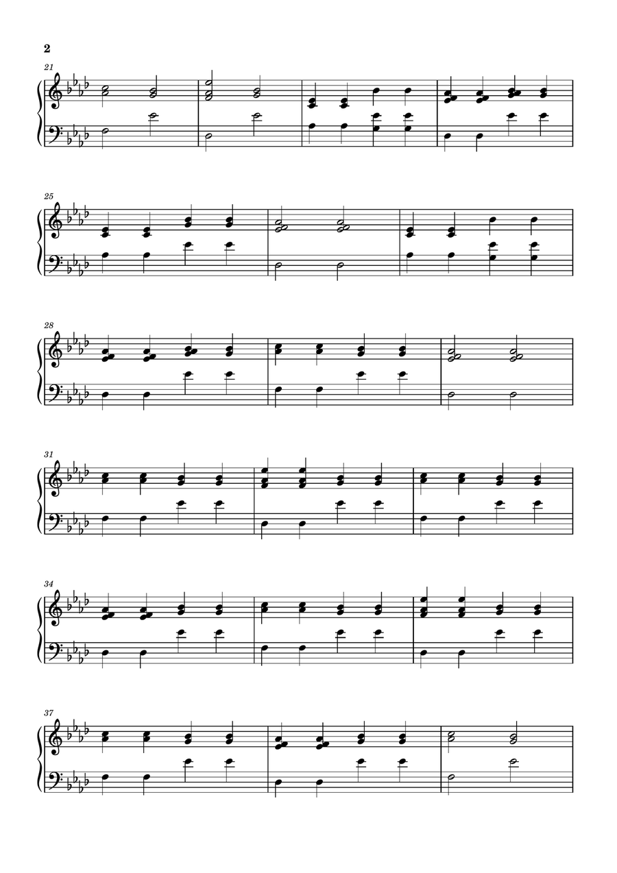My Heart Will Go On (Love Theme From 'titanic') Easy Piano scores gallery preview page 2