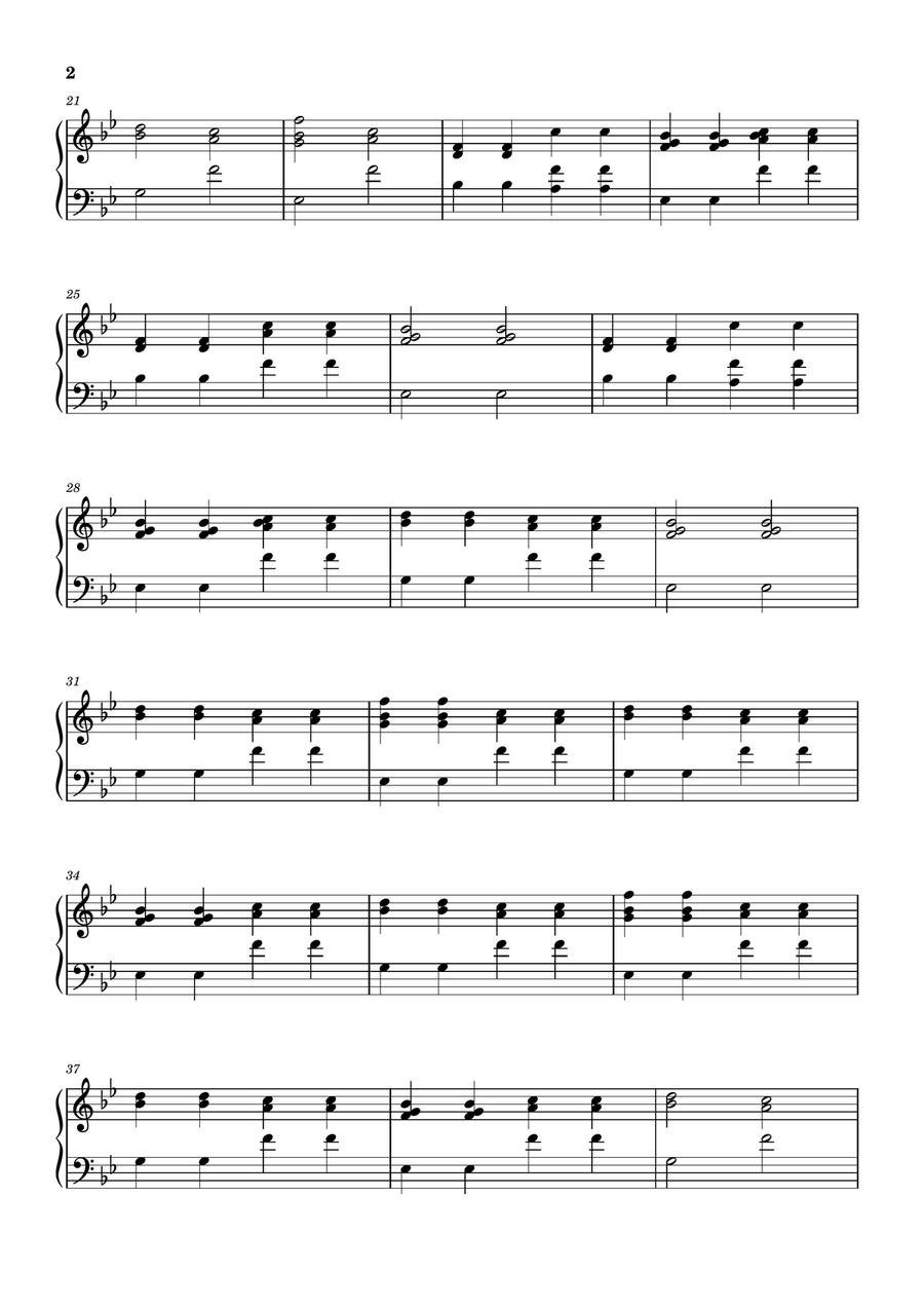 My Heart Will Go On (Love Theme From 'titanic') Easy Piano scores gallery preview page 2
