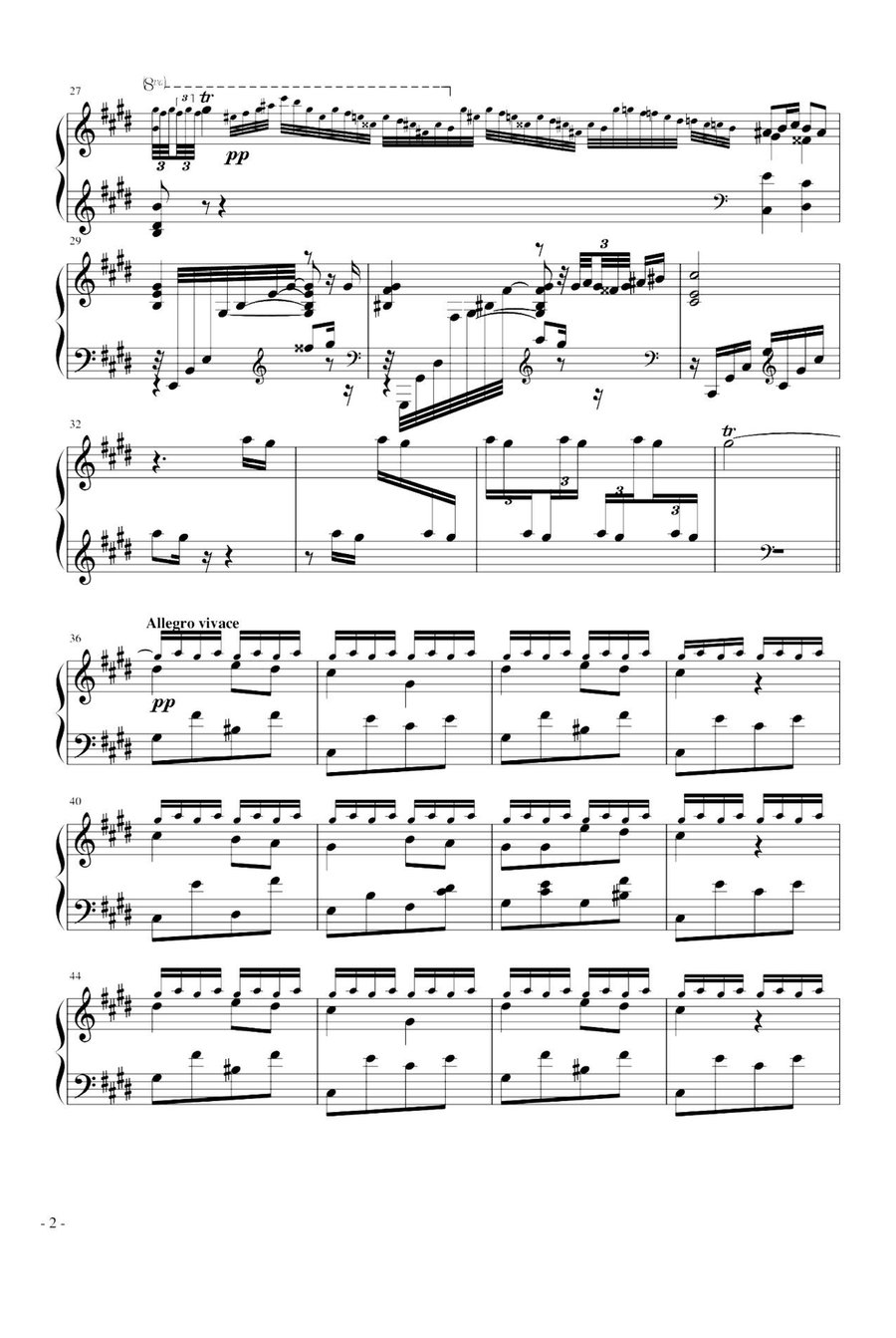 The Nightingale - Franz Liszt Piano Solo scores gallery preview page 2