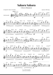 Sakura Sakura (Cherry Blossoms) - ENCHANTING Sheet Music