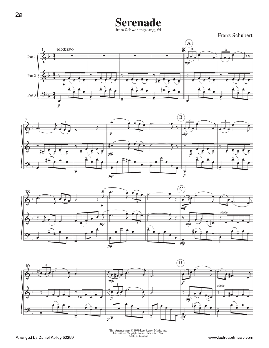 Music for Three, Volume 2 Score 50299 - Score Only Small Ensemble scores gallery preview page 6