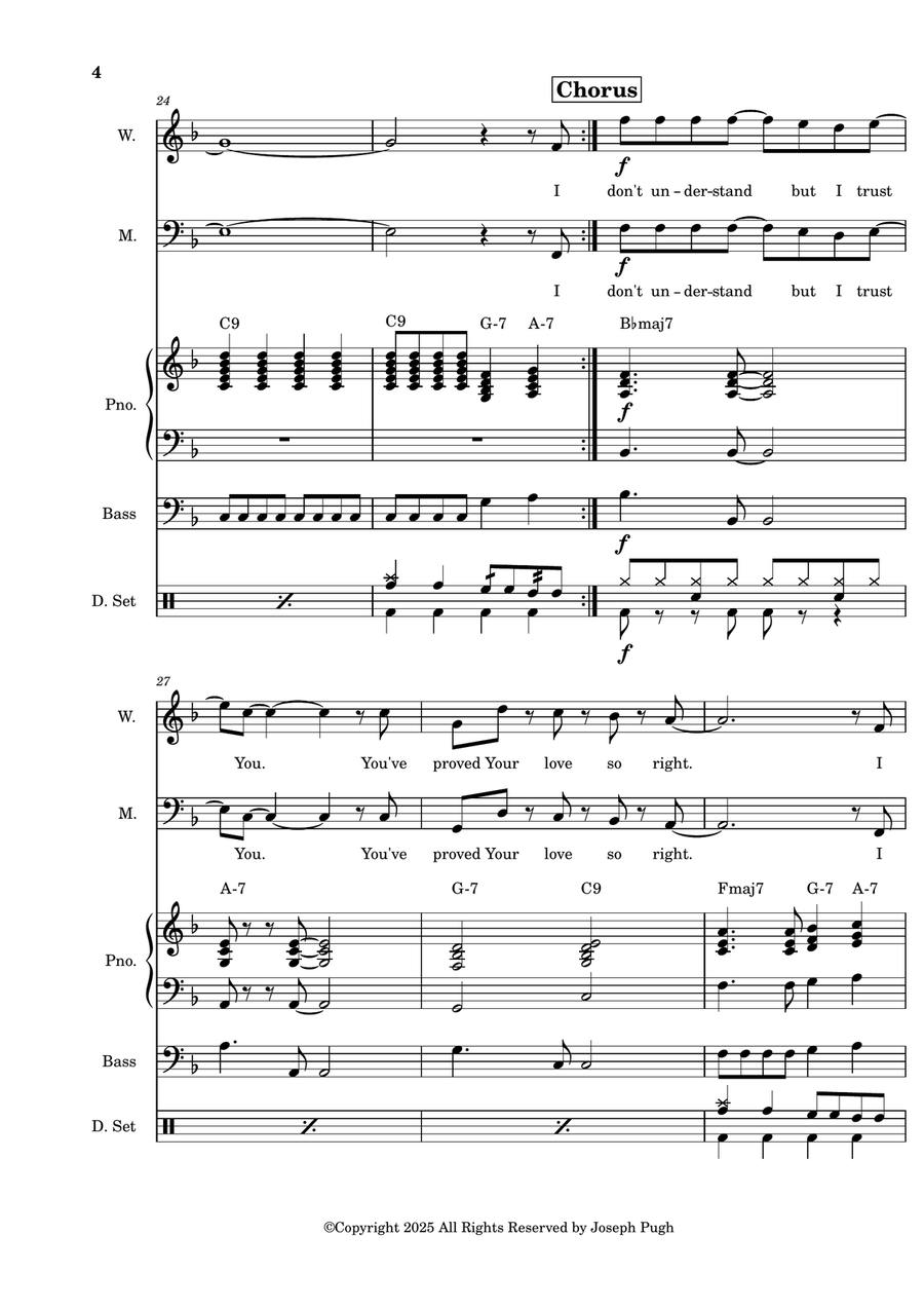Walk By Faith Walk By Faith 4-Part scores gallery preview page 4
