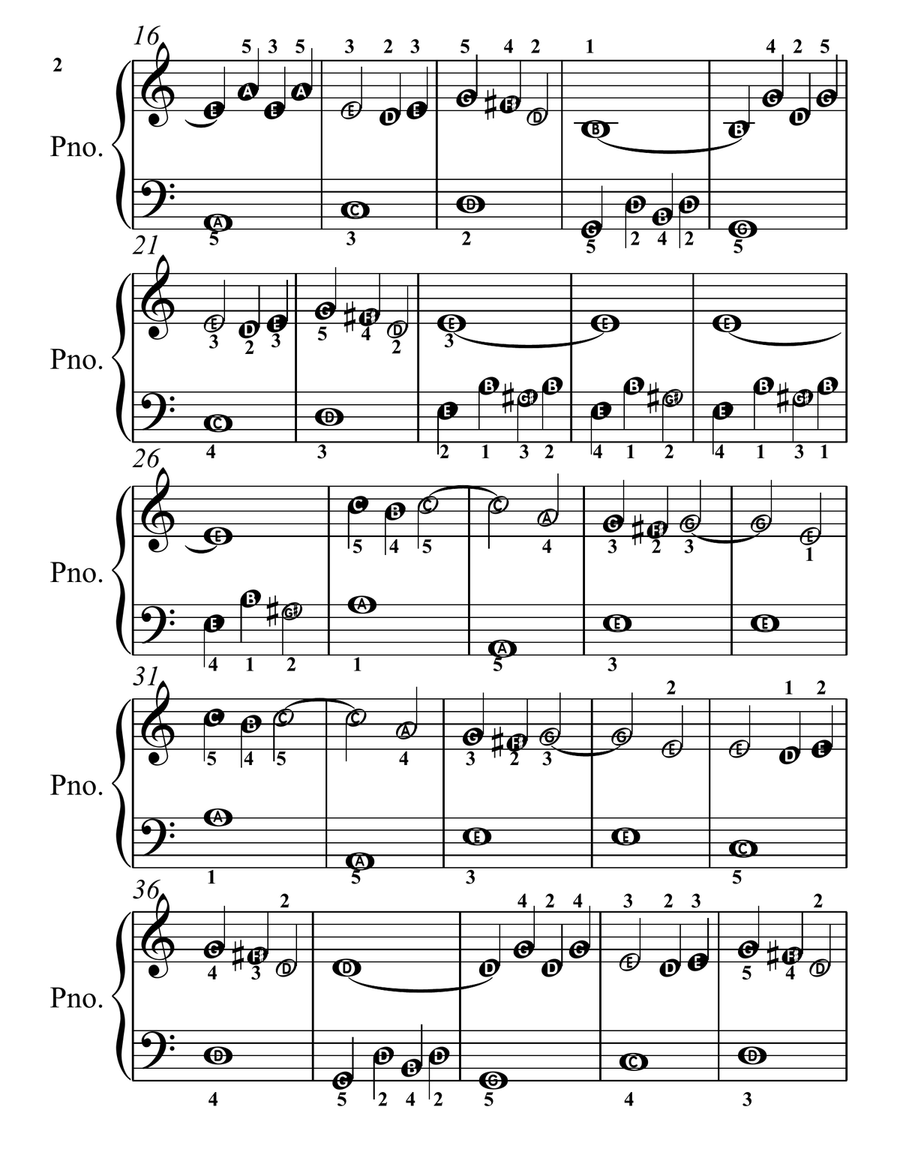Lothlorien Piano Method scores gallery preview page 2