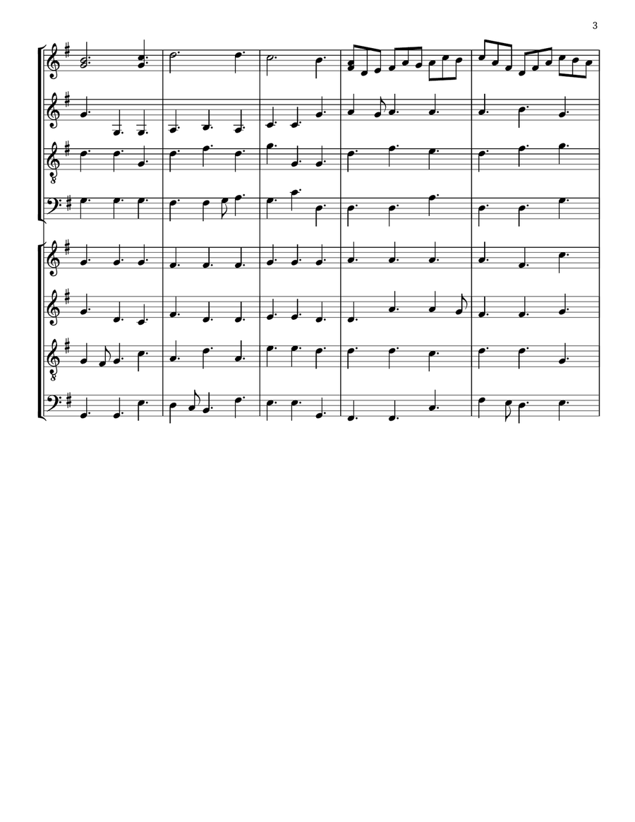 Jesu, Joy Of Man's Desiring Choir scores gallery preview page 3