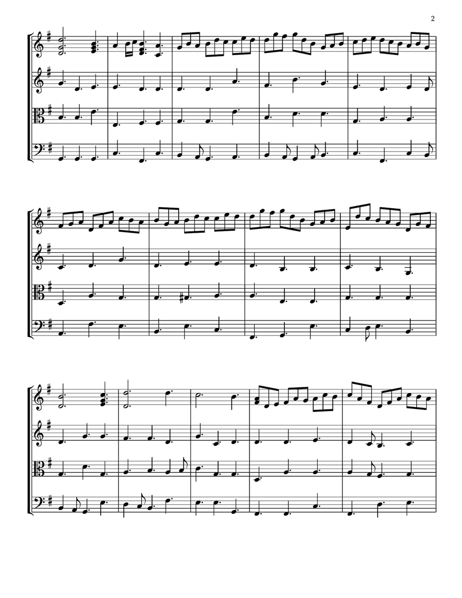 Jesu, Joy Of Man's Desiring Small Ensemble scores gallery preview page 2