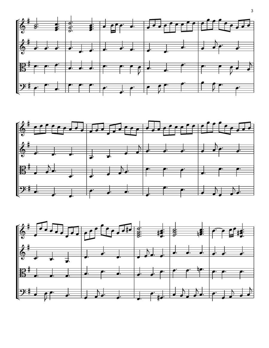 Jesu, Joy Of Man's Desiring Small Ensemble scores gallery preview page 3