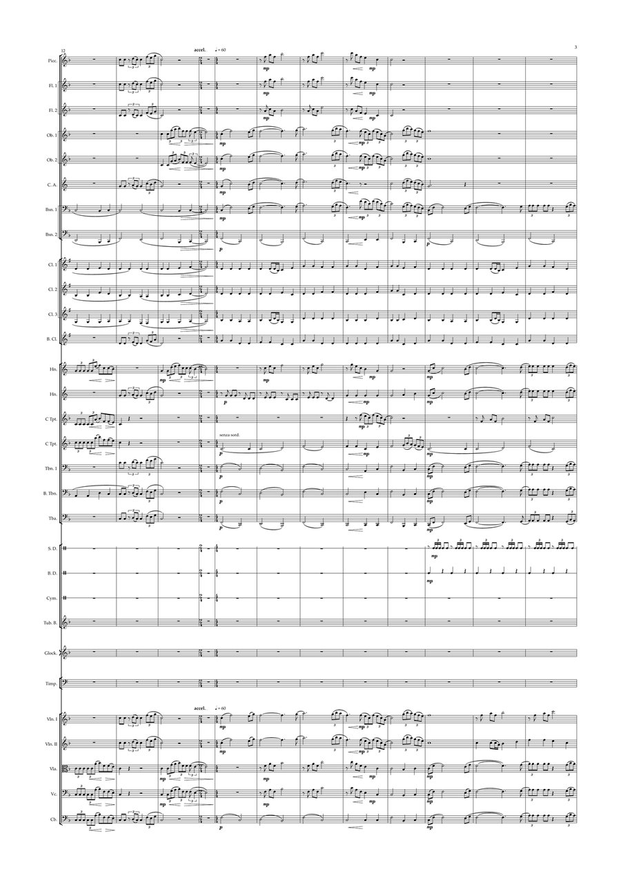 Time To Say Goodbye Full Orchestra scores gallery preview page 3