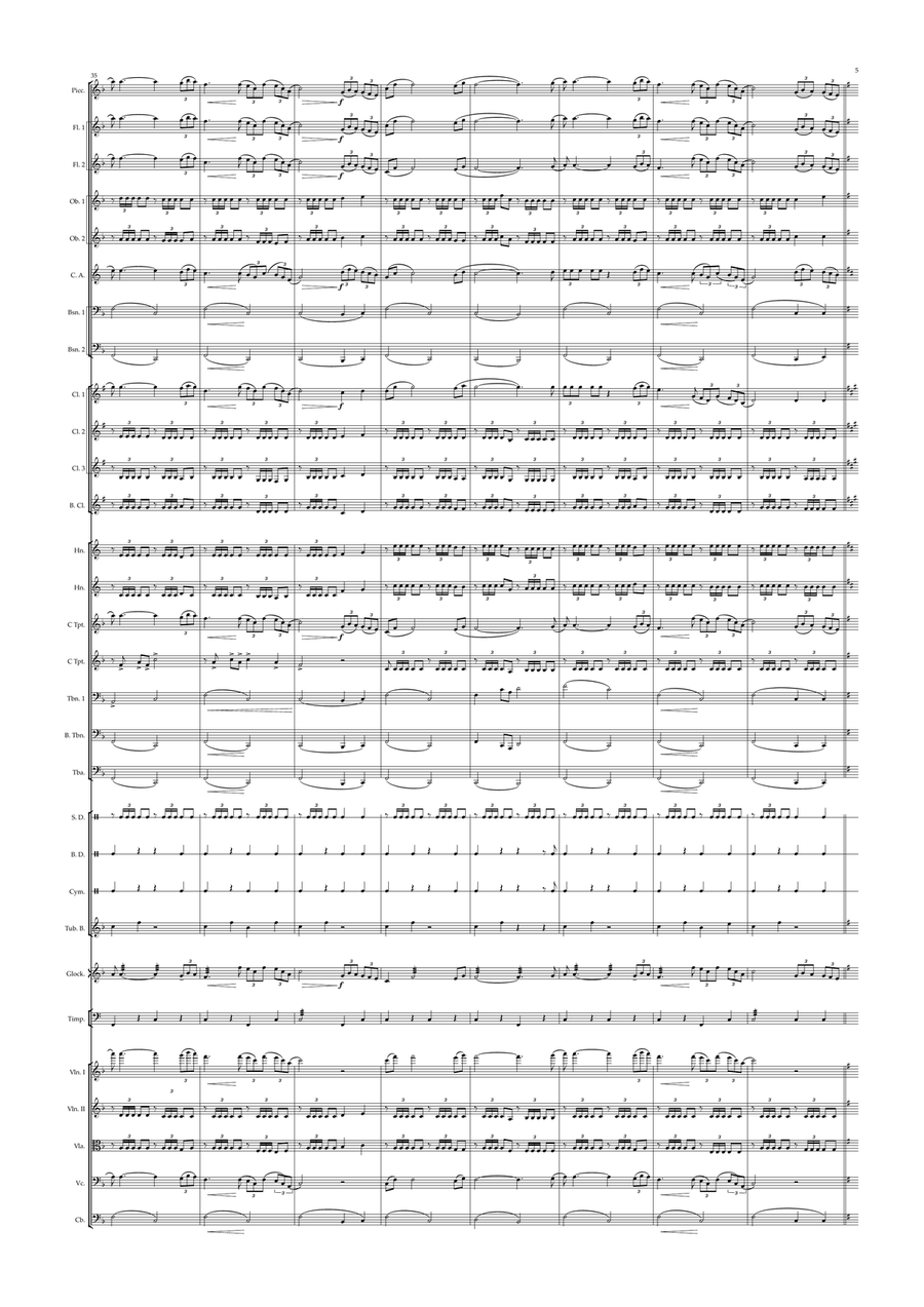 Time To Say Goodbye Full Orchestra scores gallery preview page 5