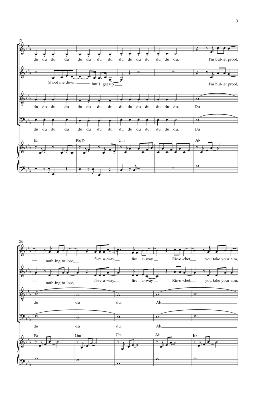 Titanium 4-Part scores gallery preview page 3