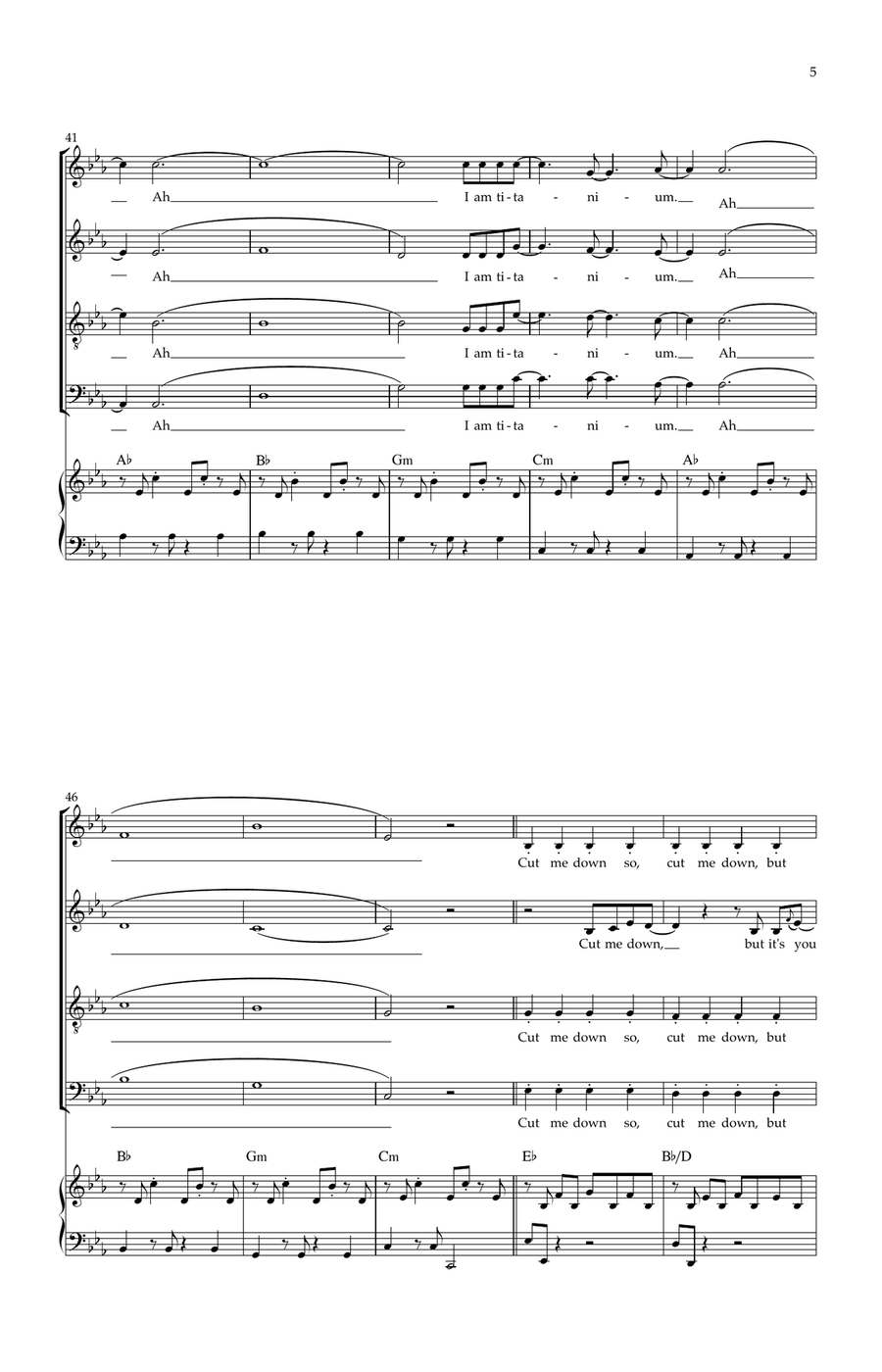 Titanium 4-Part scores gallery preview page 5