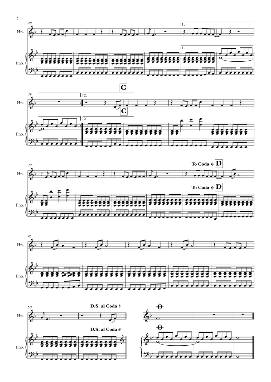 Wings Wings Piano scores gallery preview page 2