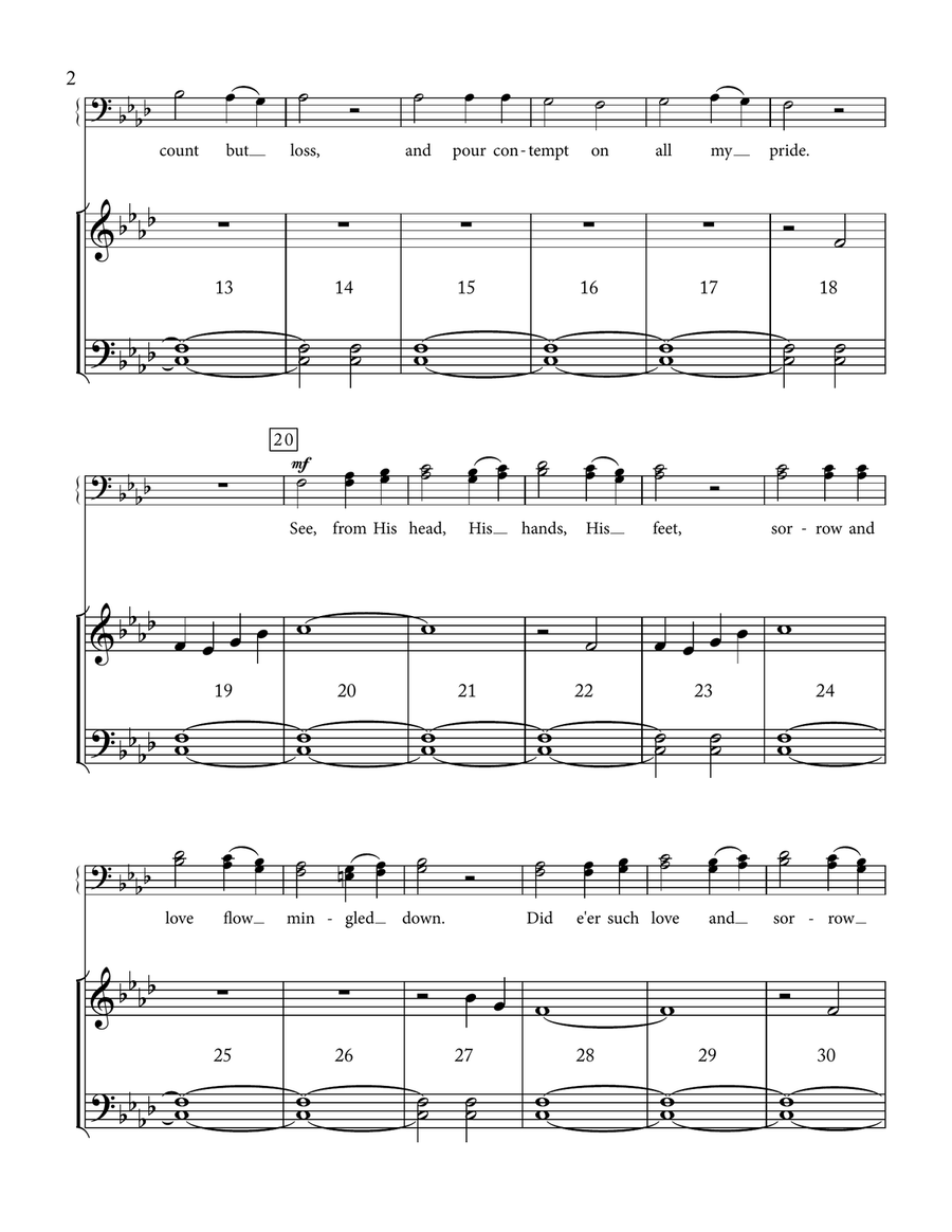 The Wondrous Cross The Wondrous Cross TB scores gallery preview page 4