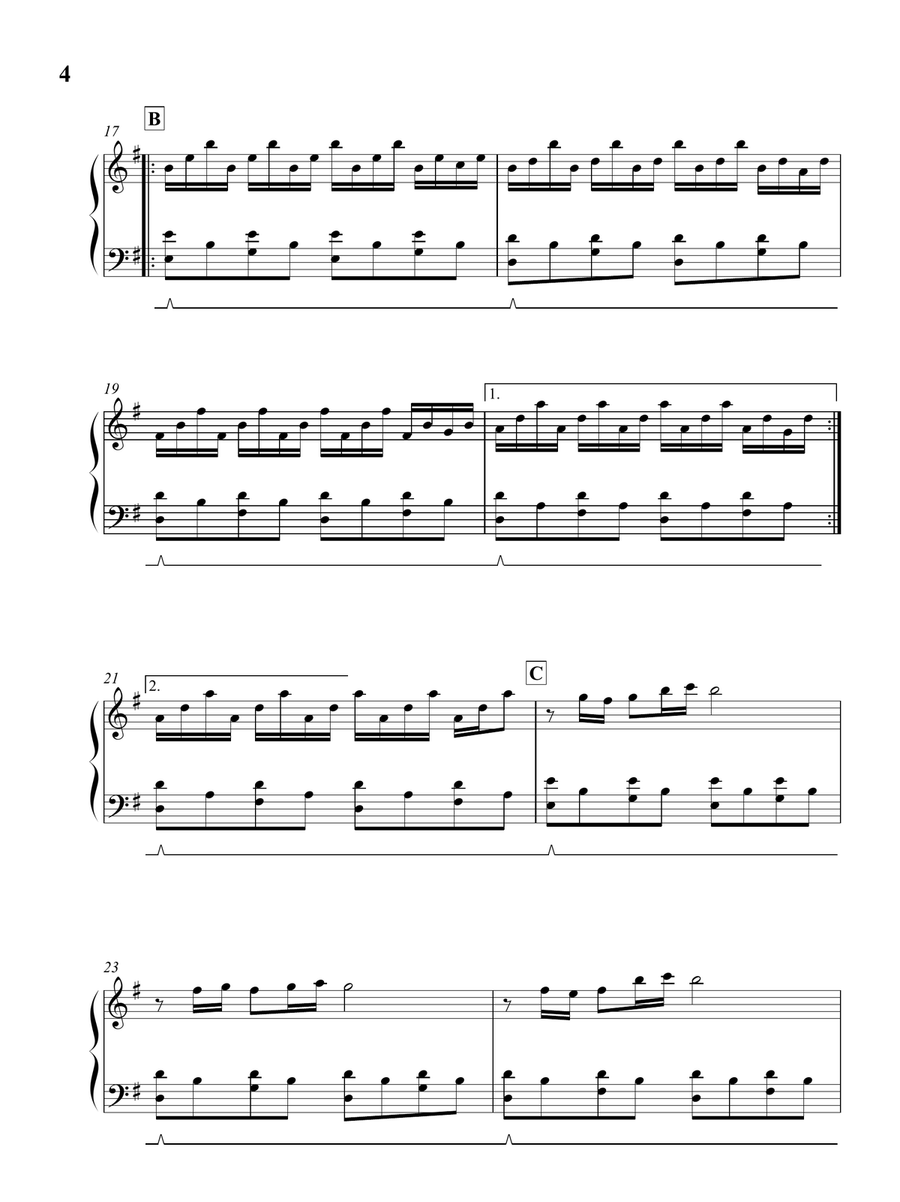 Comptine D'un Autre Été: L'après-Midi Piano Method scores gallery preview page 3