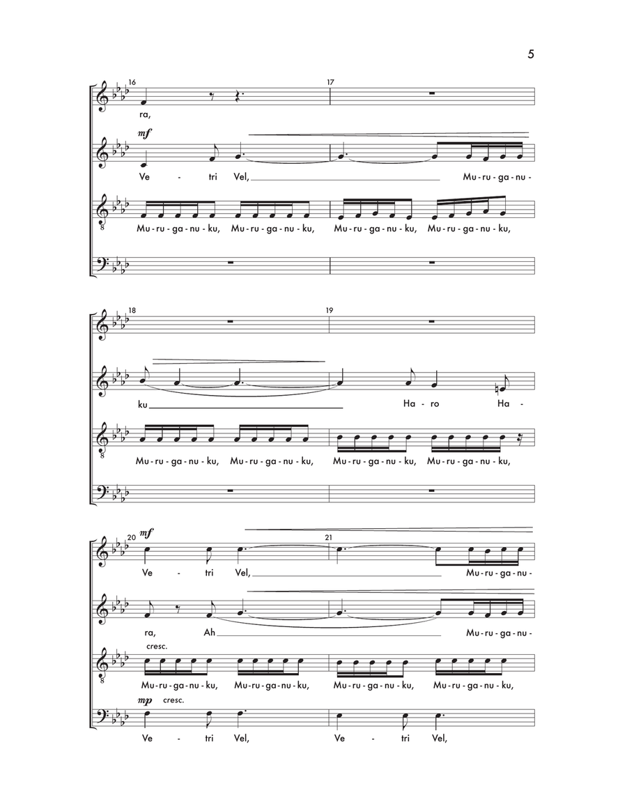 Vetri Vel 4-Part - Digital Sheet Music page 3
