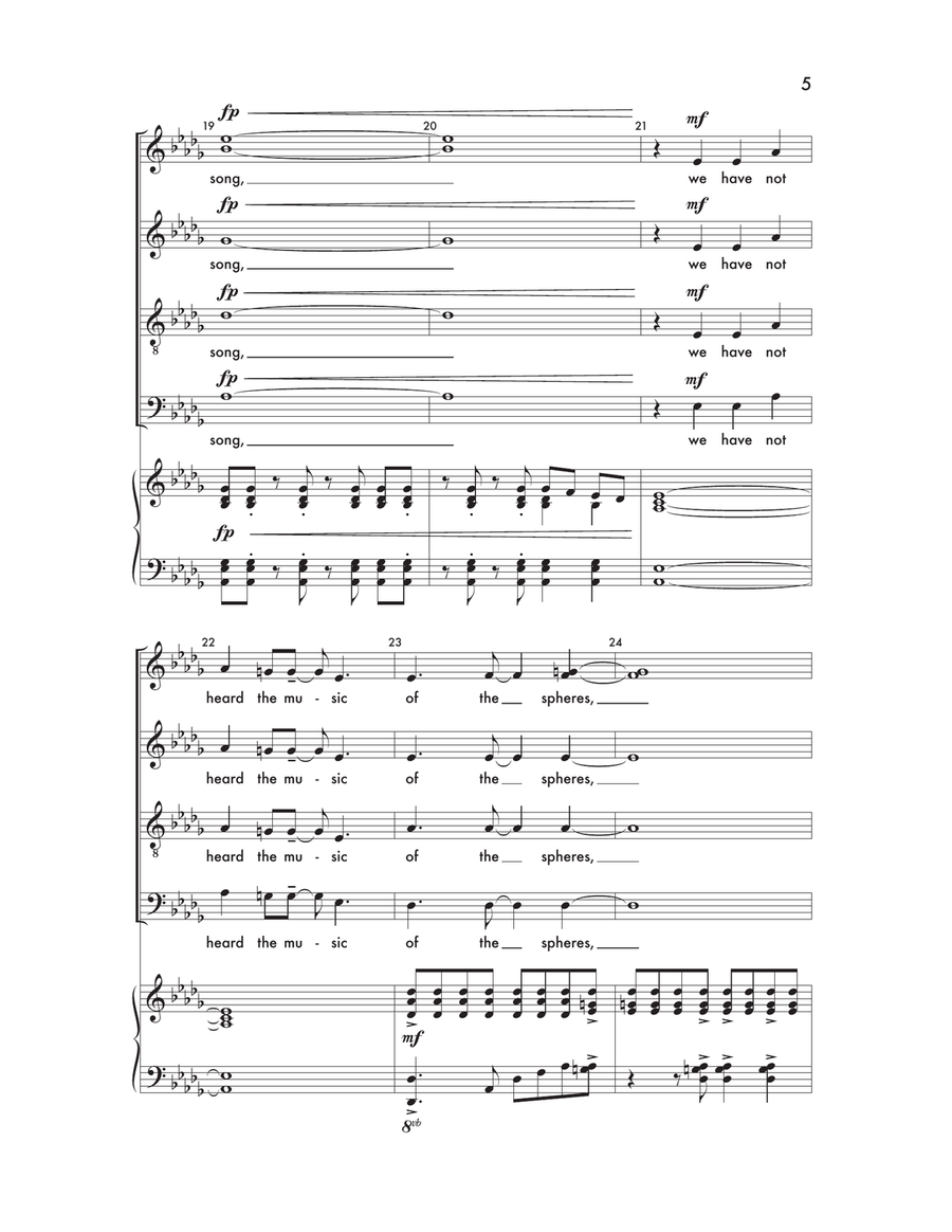 Voices of the Earth Voices of the Earth 4-Part scores gallery preview page 4