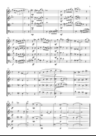 Spring Lament - String Quartet String Quartet scores gallery preview page 3