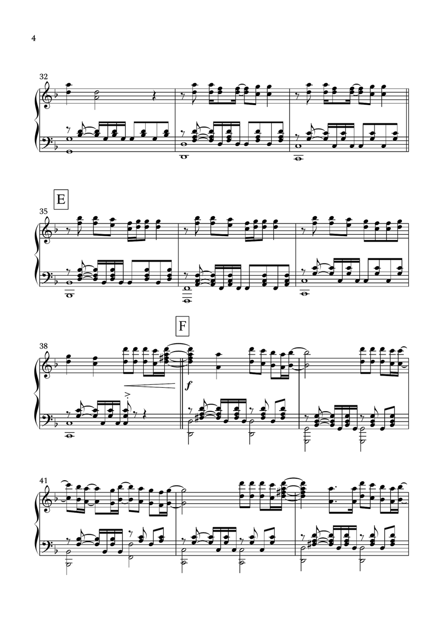 The Emptiness Machine The Emptiness Machine Piano Solo scores gallery preview page 4