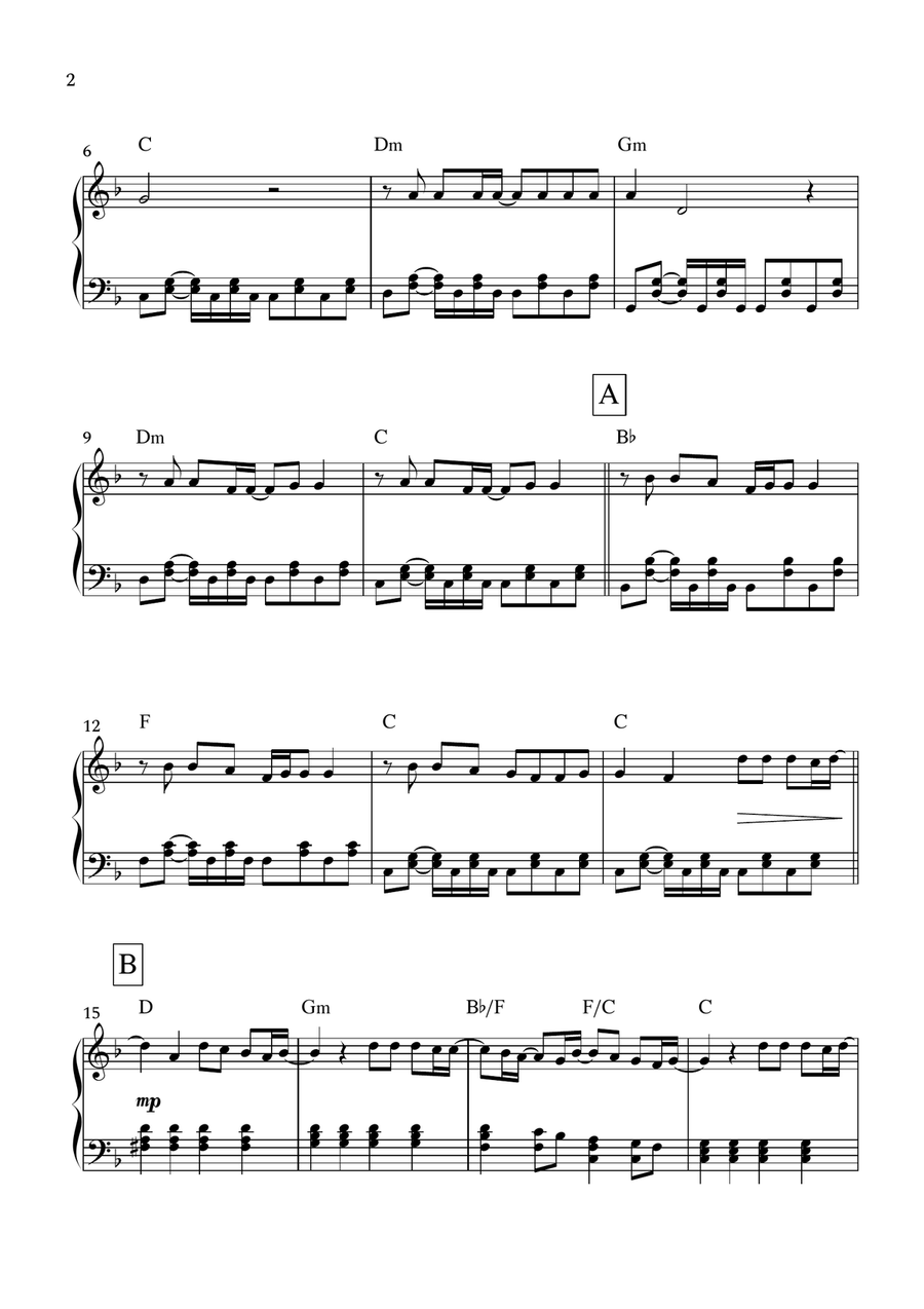 The Emptiness Machine The Emptiness Machine Piano Solo scores gallery preview page 2