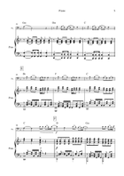 The Emptiness Machine Piano scores gallery preview page 5