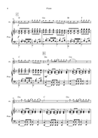 The Emptiness Machine Piano scores gallery preview page 4