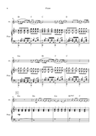 The Emptiness Machine Piano scores gallery preview page 6