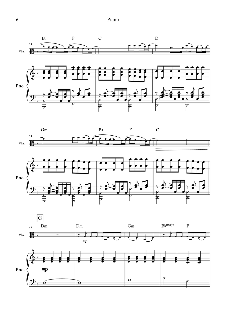 The Emptiness Machine The Emptiness Machine Viola scores gallery preview page 6