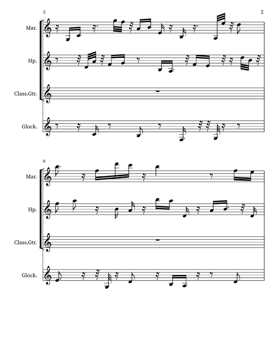 Game 5 Game 5 Small Ensemble scores gallery preview page 2