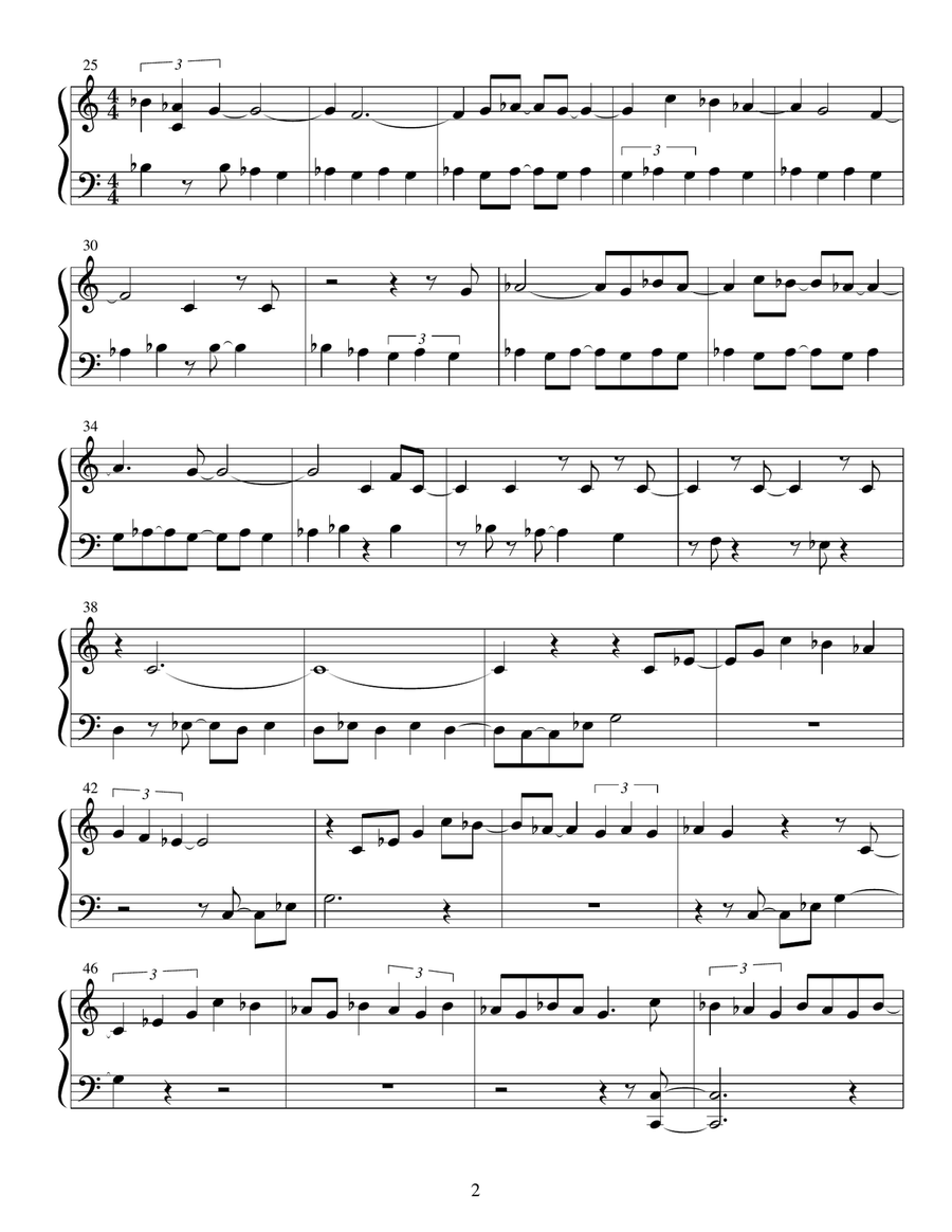 Dancing With Love Dancing With Love Piano Solo scores gallery preview page 2