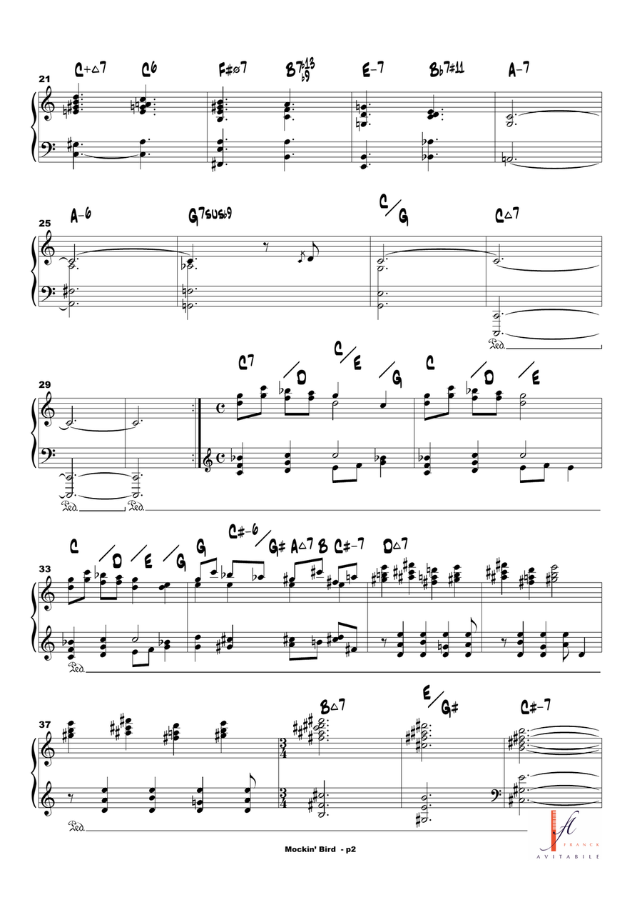 Mockin Bird Mockin Bird Piano Method scores gallery preview page 2