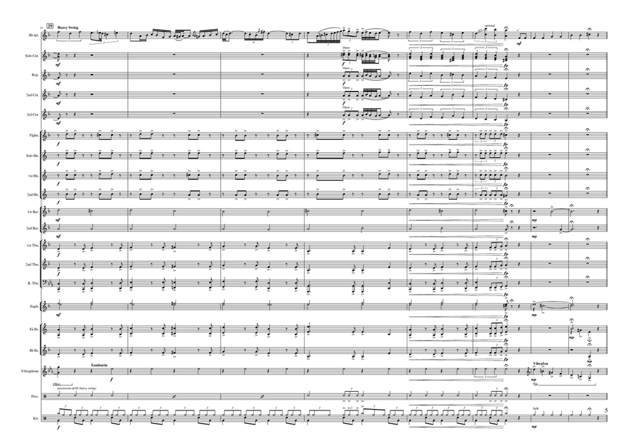 Strange Fruit Brass Band scores gallery preview page 5
