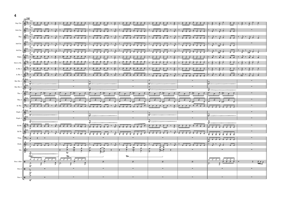 Birds Of A Feather Brass Band scores gallery preview page 4