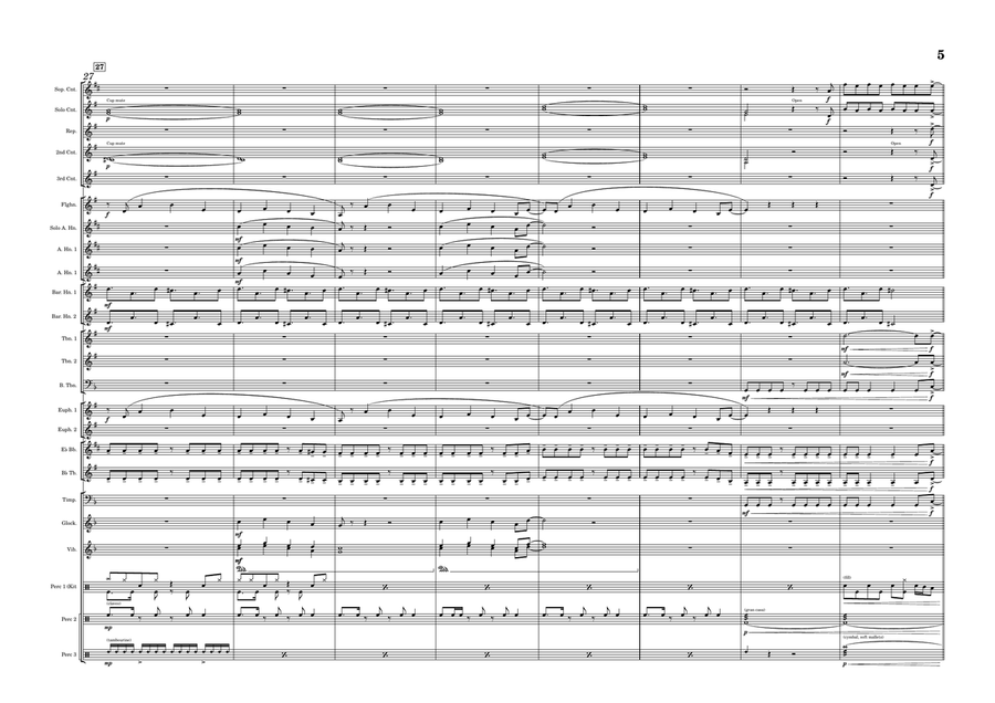 Birds Of A Feather Brass Band scores gallery preview page 5