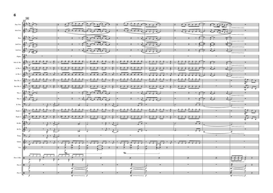 Birds Of A Feather Brass Band scores gallery preview page 6
