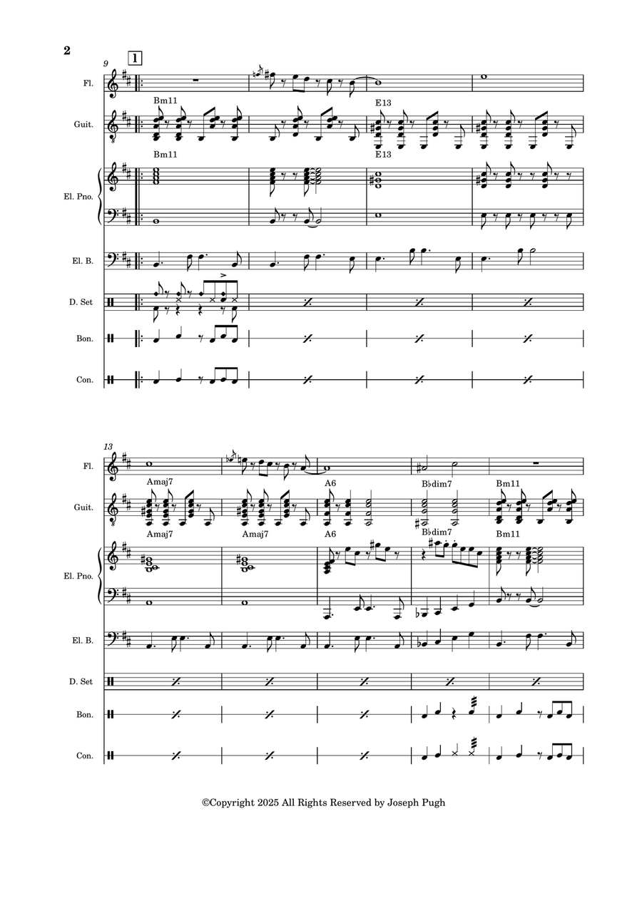 Mourning Coffee Mourning Coffee Jazz Ensemble scores gallery preview page 2