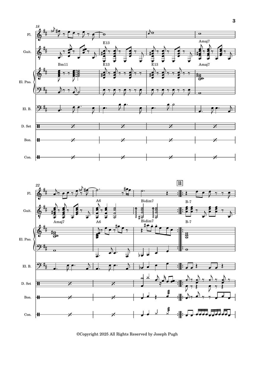 Mourning Coffee Mourning Coffee Jazz Ensemble scores gallery preview page 3