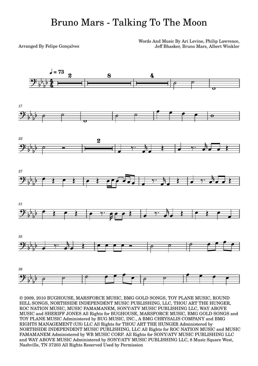 Talking To The Moon Talking To The Moon Acoustic Guitar scores gallery preview page 1
