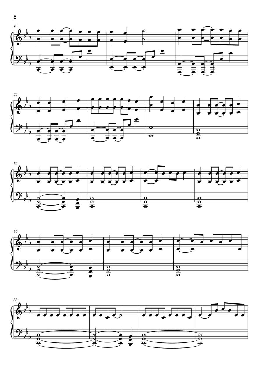 Apt. Apt. Piano Solo scores gallery preview page 2