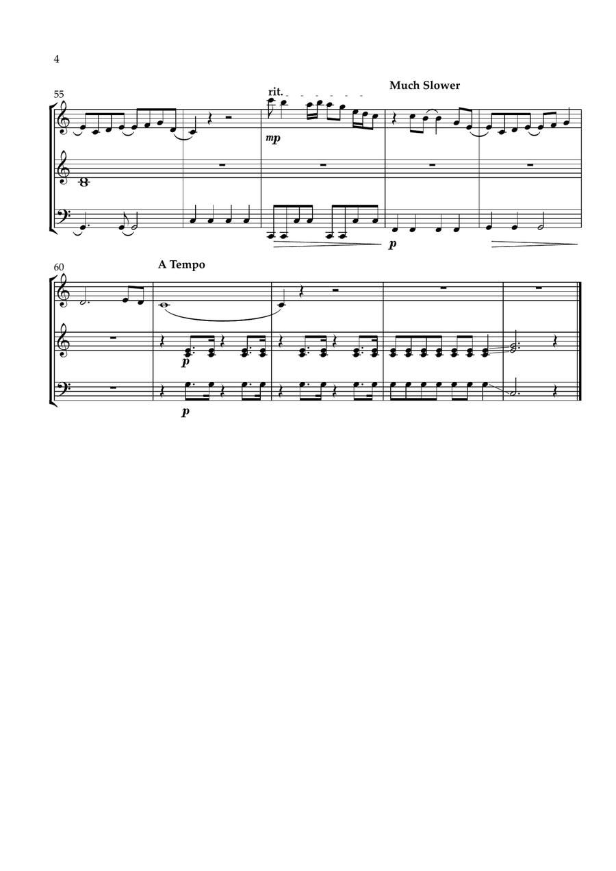 I Won't Say (I'm In Love) String Trio scores gallery preview page 4