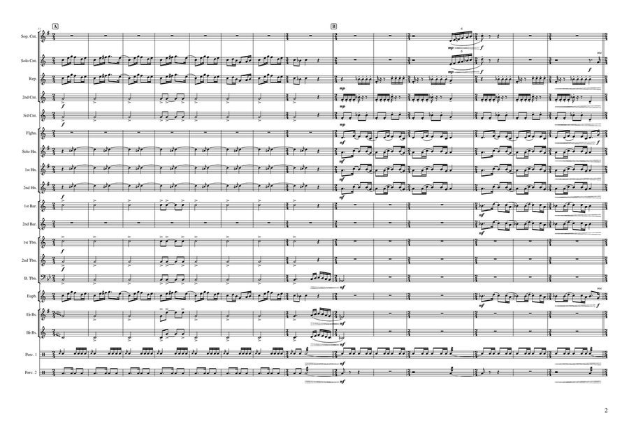 Mestertyven Arve Brakars Halling Brass Band scores gallery preview page 2