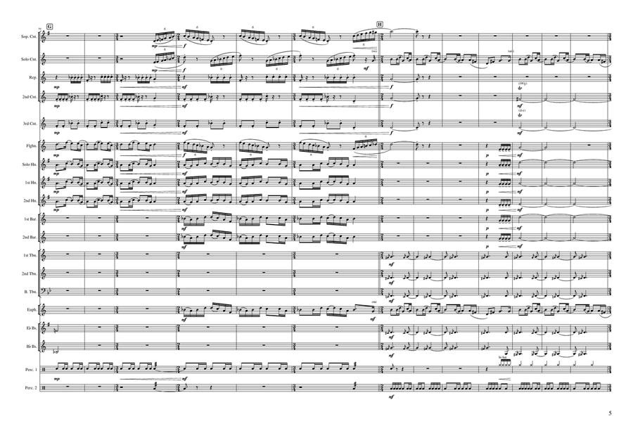 Mestertyven Arve Brakars Halling Brass Band scores gallery preview page 5