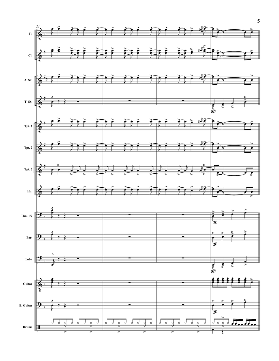 S&m S&m Marching Band scores gallery preview page 5