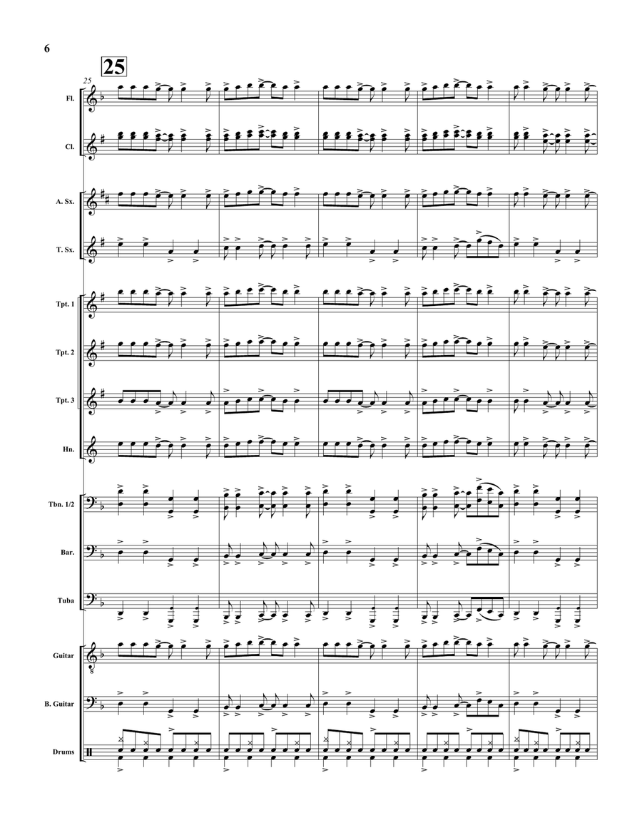 S&m S&m Marching Band scores gallery preview page 6