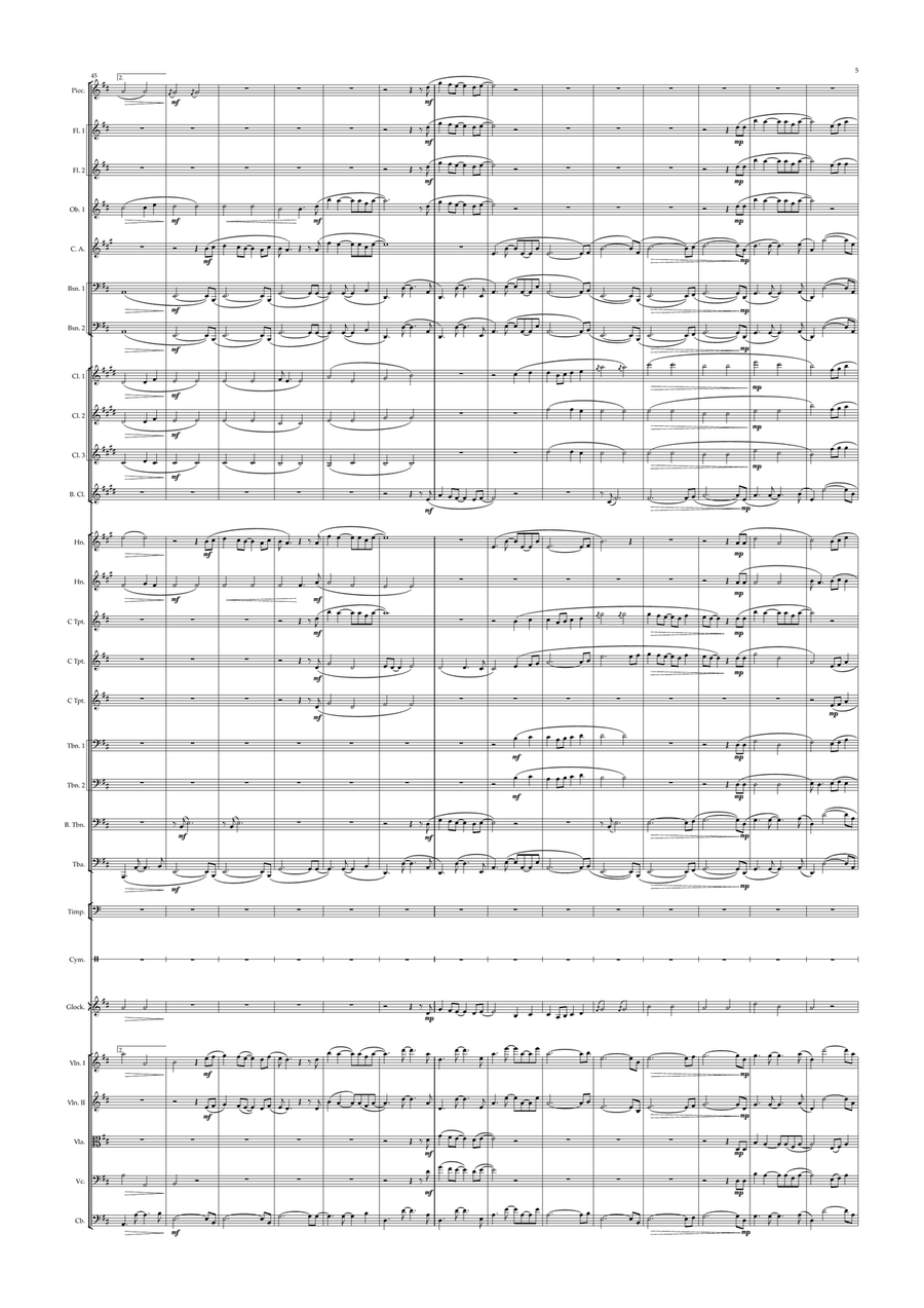 Heaven Full Orchestra scores gallery preview page 5