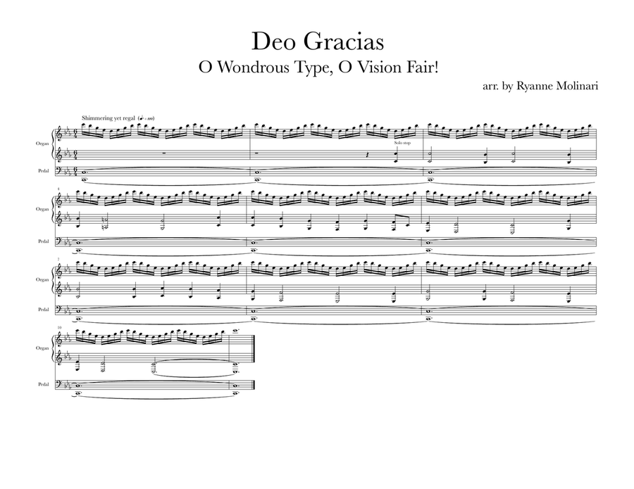 Deo Gracias (