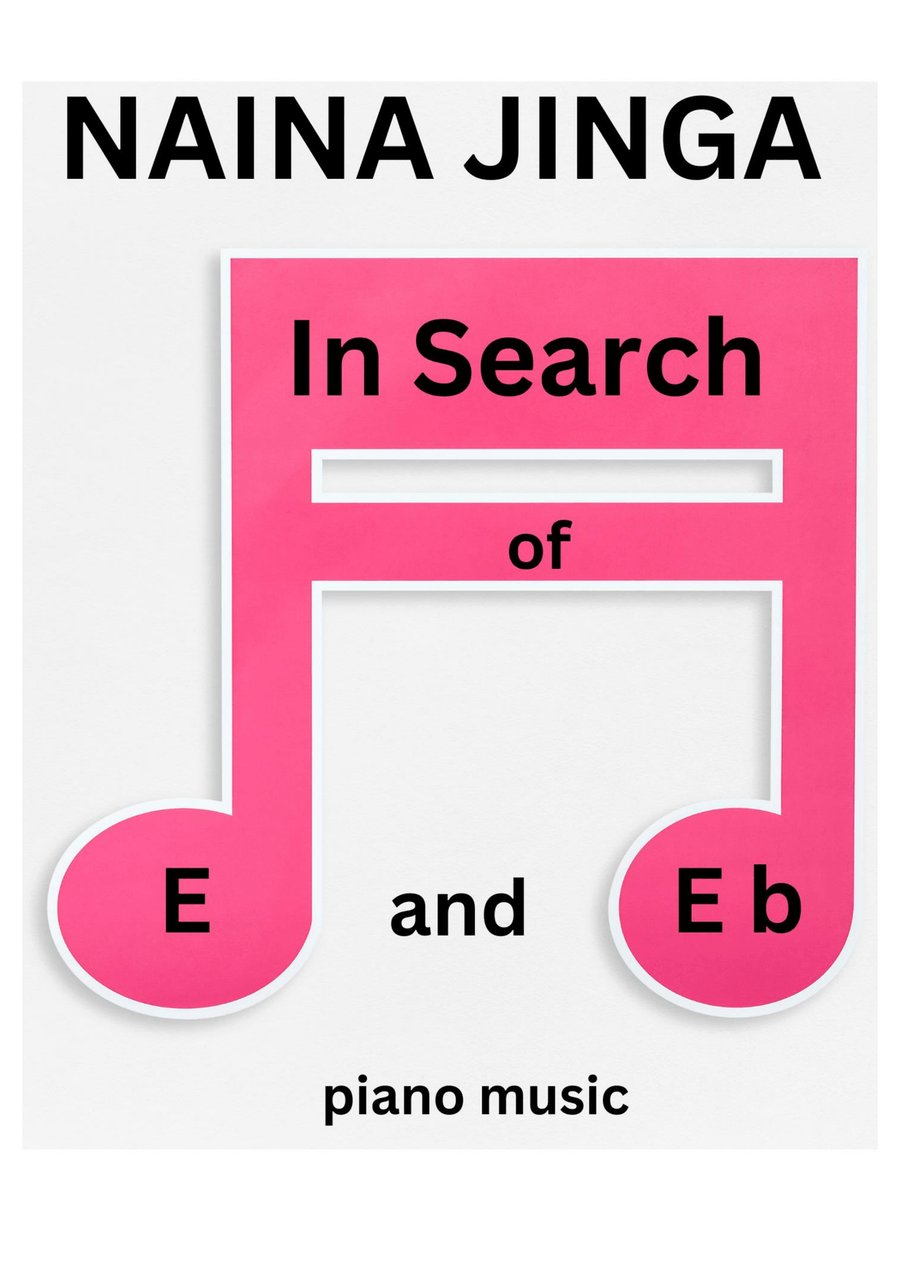 In Search of E and E flat Piano Solo scores gallery preview page 1