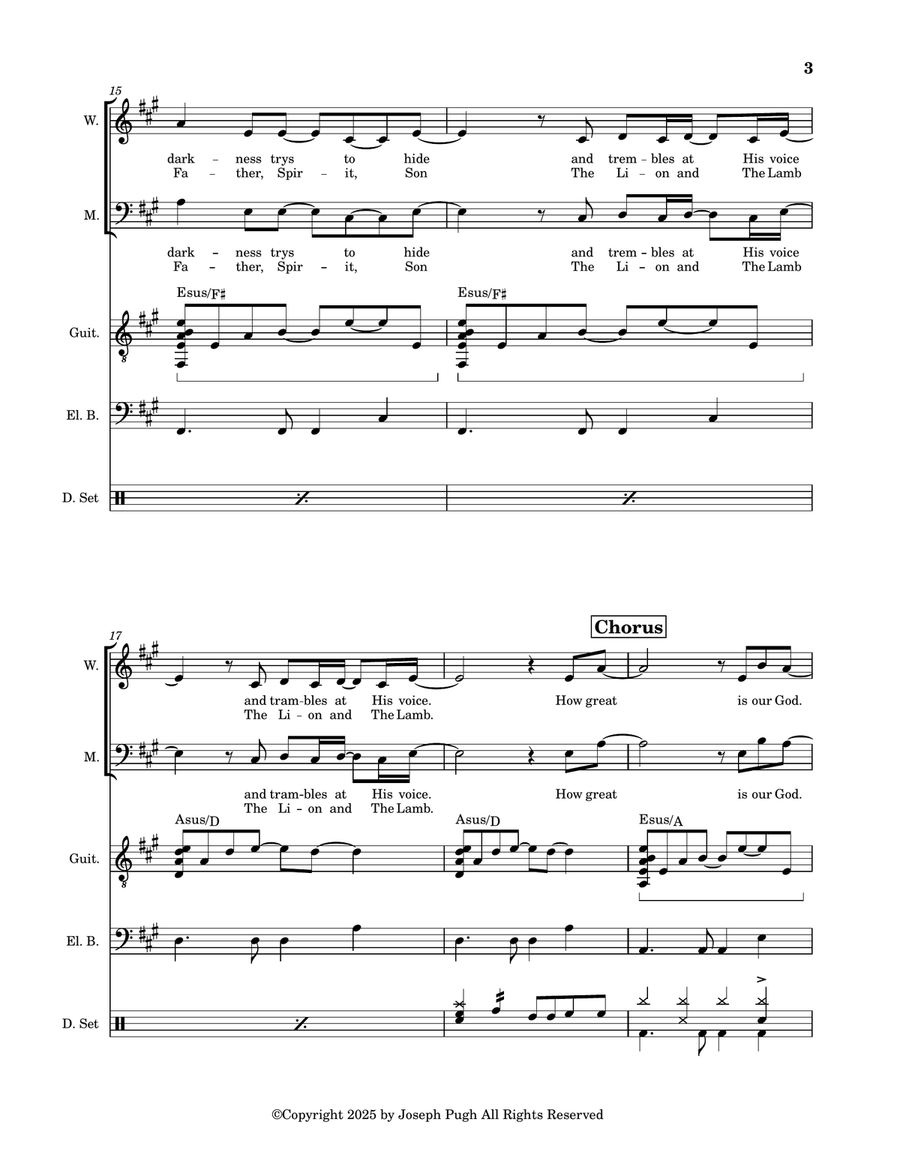 How Great Is Our God How Great Is Our God 2-Part scores gallery preview page 3